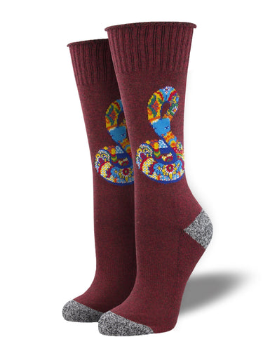 Outlands Recycled Cotton Serpent Stare Socks
