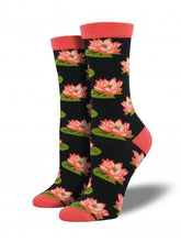 Ladies Bamboo Lotus Socks