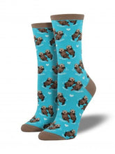 Ladies Significant Otter Graphic Socks