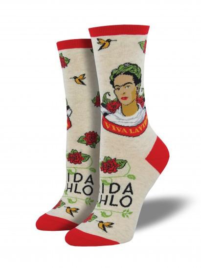 Ladies Viva La Frida Graphic Socks