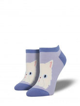 Ladies Purrfectly Persian Ped Socks