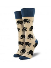 Ladies Outlands Raccoon Socks
