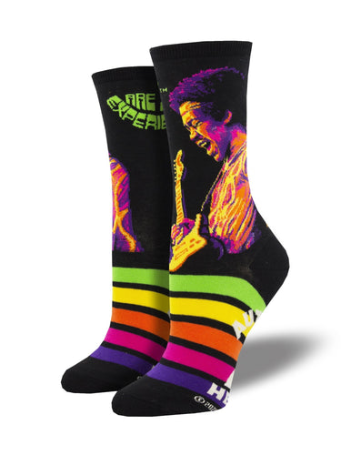 Ladies Hendrix Psychadelic Socks